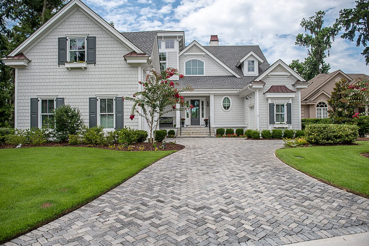 Permeable Pavers Driveway - Savannah, Georgia