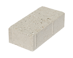 PRODUCT CODE: PV21040G THICKNESS: 2-⅜" (60MM) DIMENSIONS: 4" X 8" SF PER CUBE: 120 CUBE WEIGHT: 3120 LBS FINISH: STANDARD SURFACE TEXTURE: GROUND SHELL