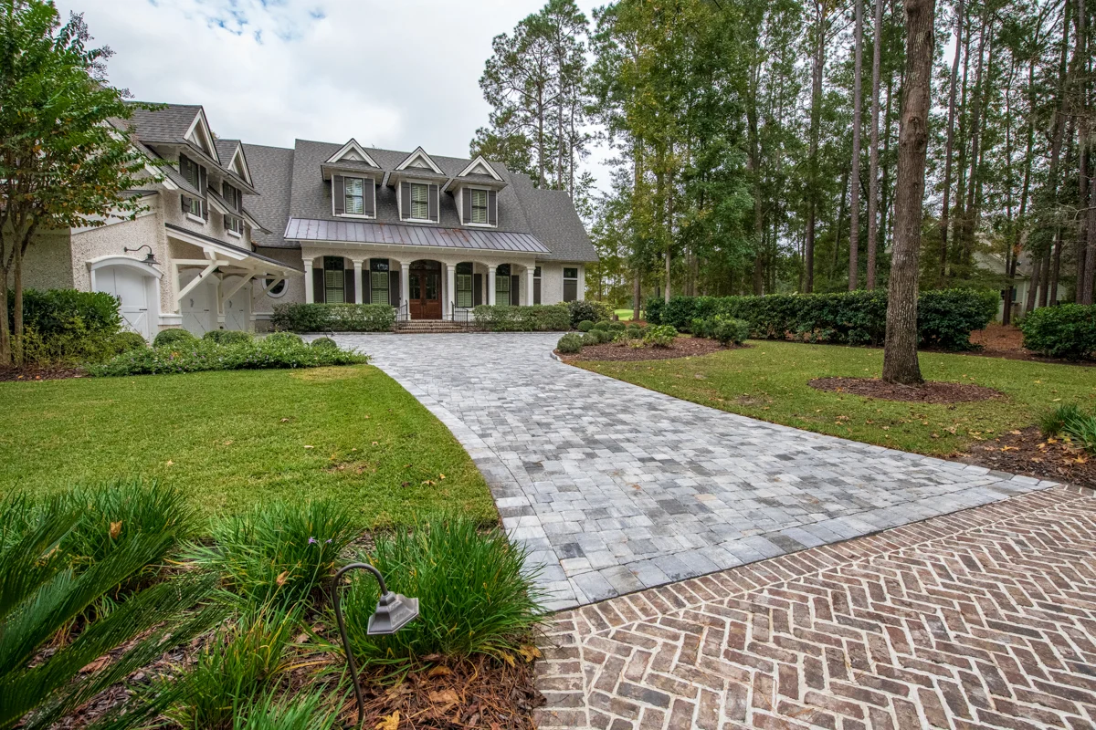 Deciding To Use Brick Pavers Instead Of Poured Concrete Can Be An Increase In Cost - But The Versatility of Pavers Vs. Concrete Is Highly Unmatched!