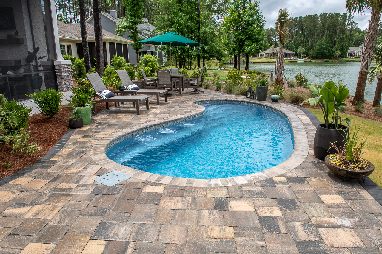 Remodel Pool Deck With Wet Look Sealer