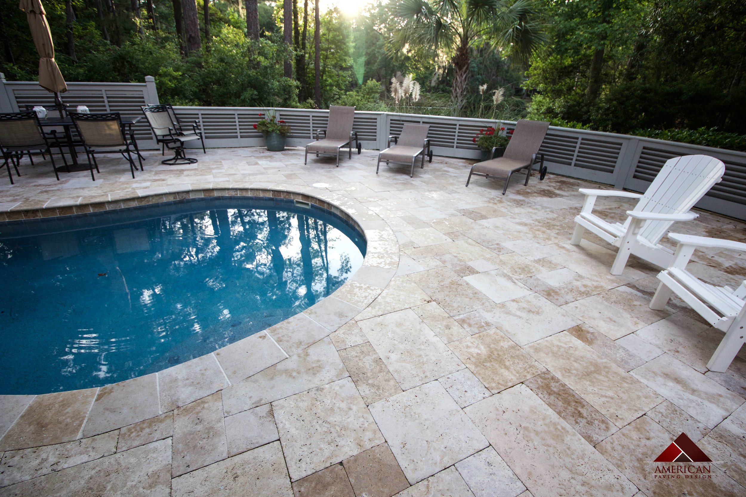 Natural Look Matte Finish Travertine Sealer