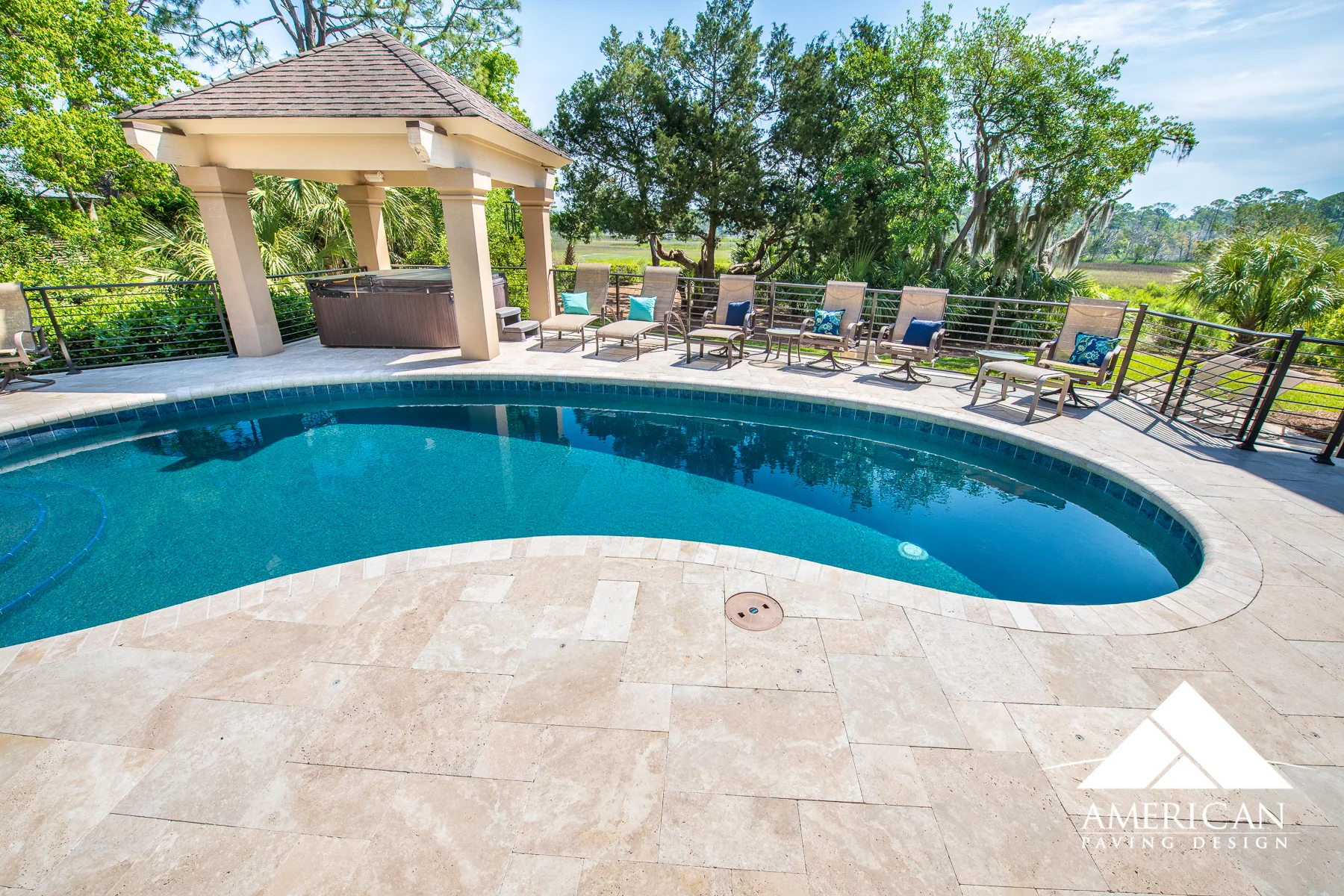 Travertine Pavers Pavers For Pool Decks And Patios Natural
