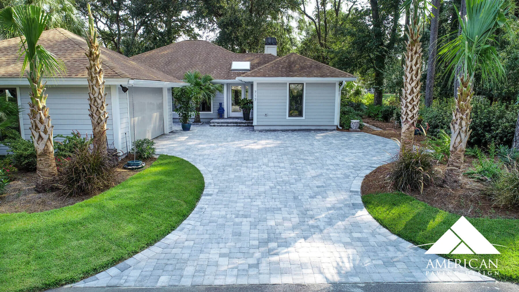 Transforming Concrete To Pavers - Bluffton, SC