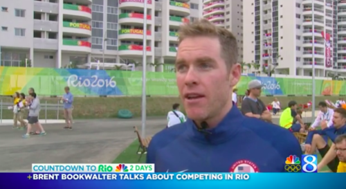 NBC 8-WOOD TV:FROM ROCKFORD TO RIO: BOOKWALTER TO CYCLE IN OLYMPICS