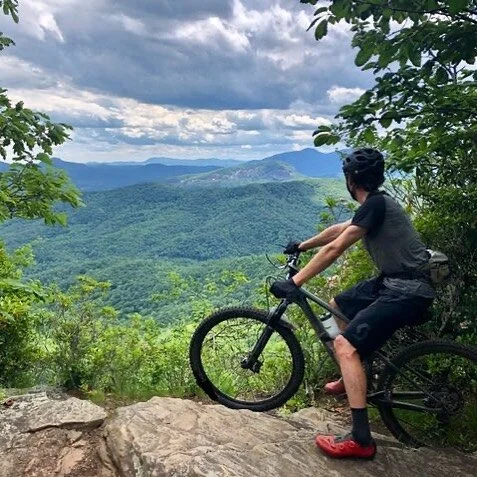 Body, mind, bike, gear and life have all changed over the past 15 years, but this viewpoint still wows me like it did my first time there.  Maybe the fact that there is no easy way up there is the takeaway even more than the view itself?! Can you nam