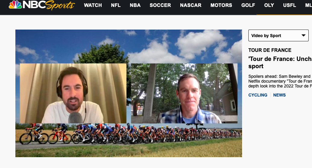 Netflix "Unchained" with Brent Bookwalter and Sam Bewley