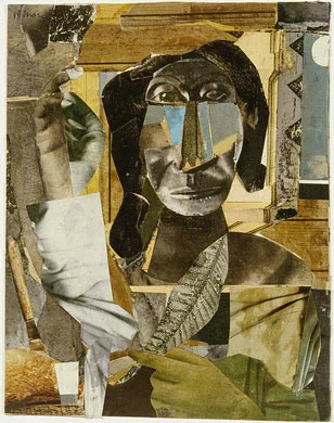 Romare Bearden. Conjur Woman . Collage, 1964. Private Collection.