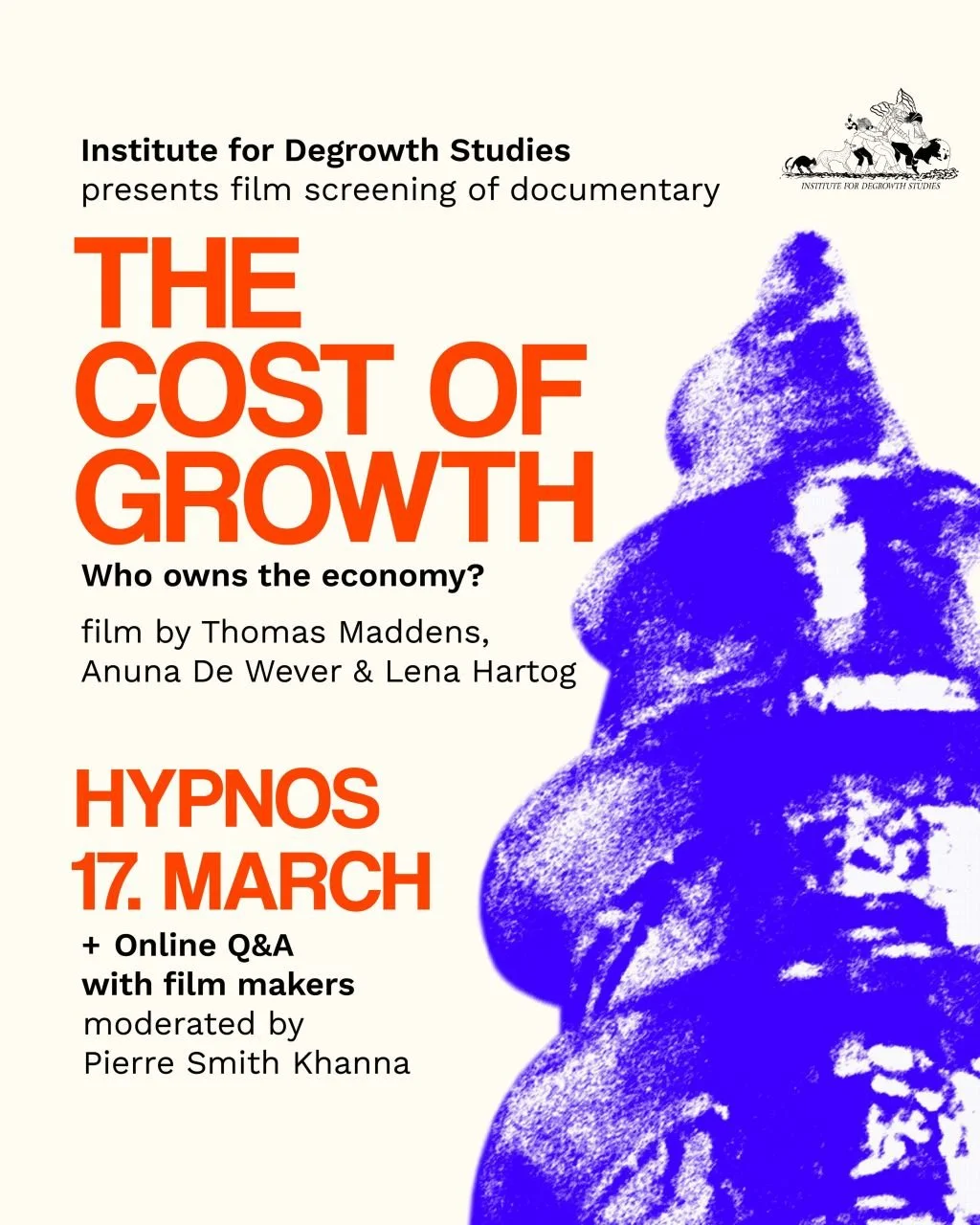 Public Event: Film screening of The Cost of Growth