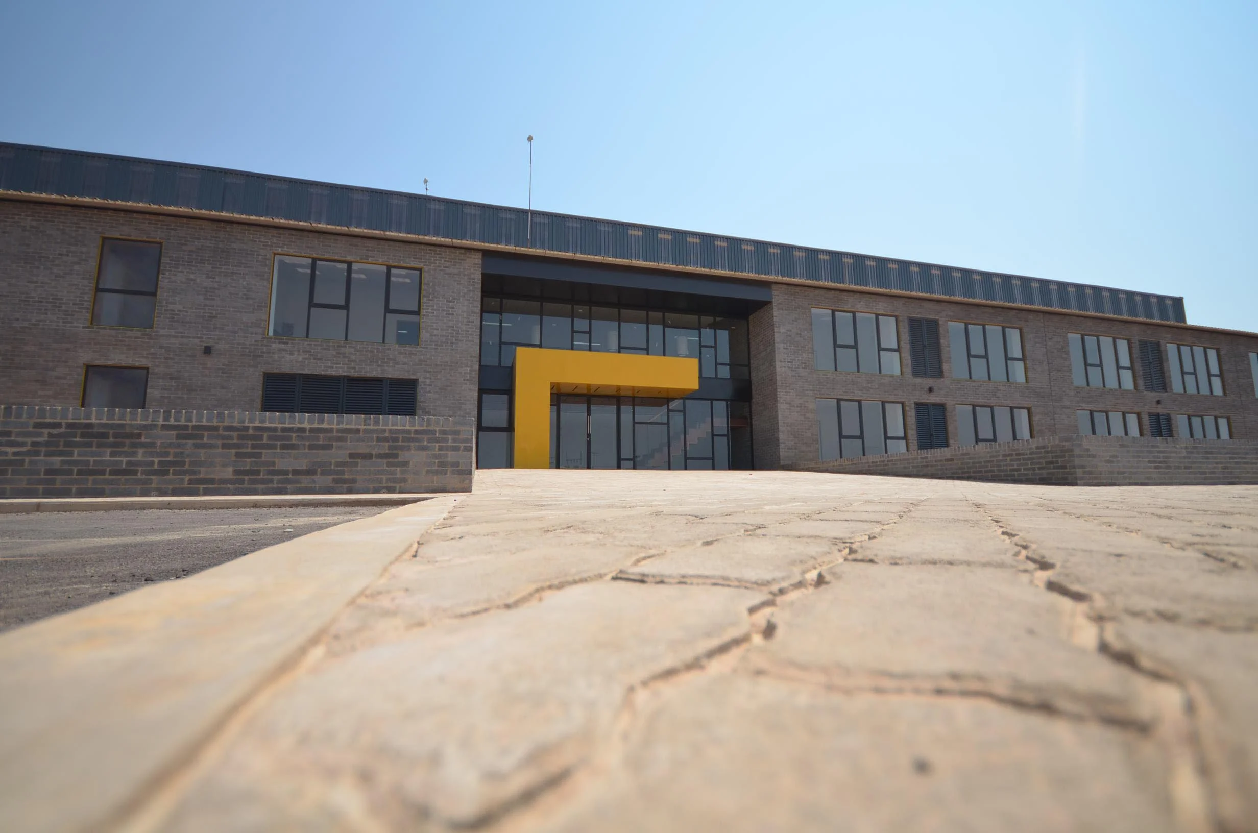 Photography of NB Mining Entrance