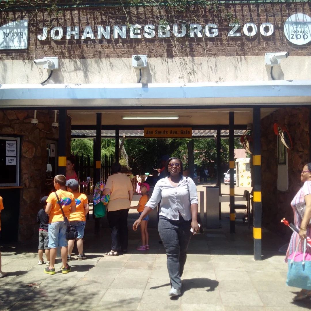 This is the entrance and if I recall clearly, gate fee is 80 rand
