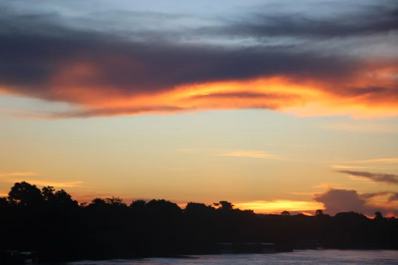 Sunset at Zimbabwe