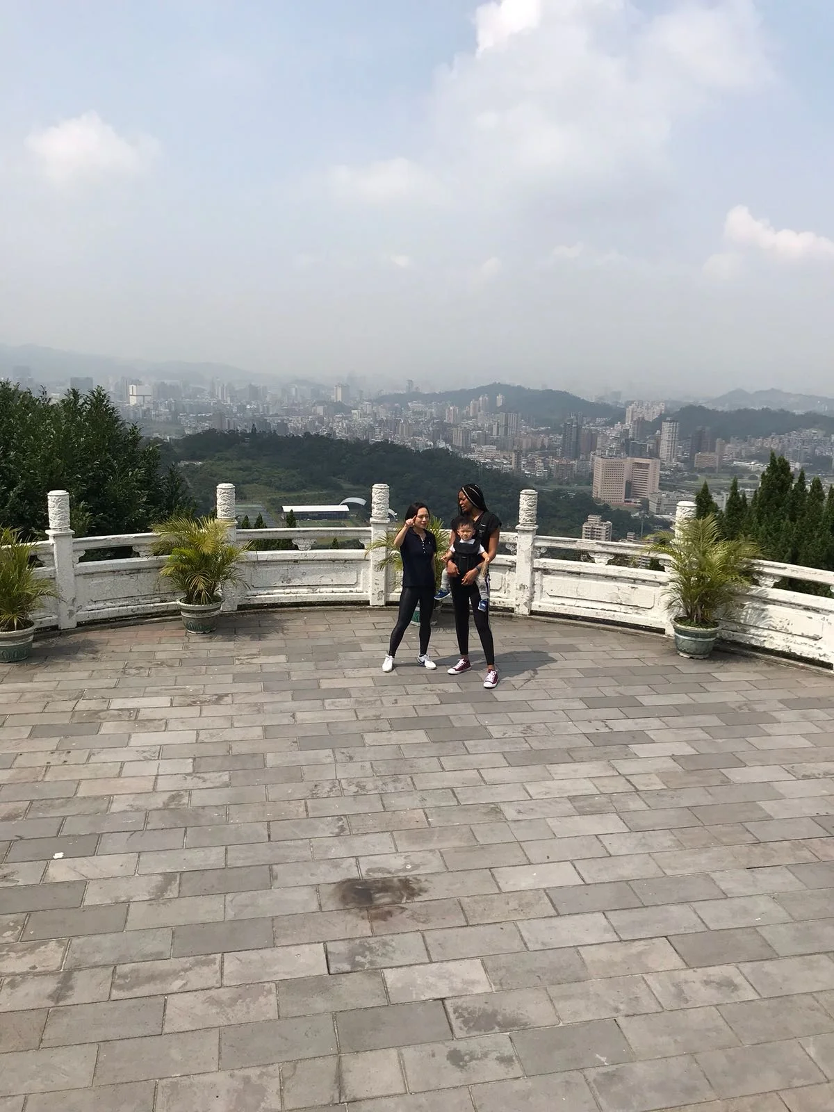 Zhinan temple overlooking Taipei
