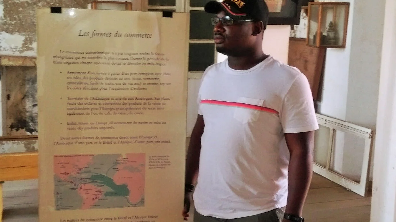Museum at Goree Island slaving house
