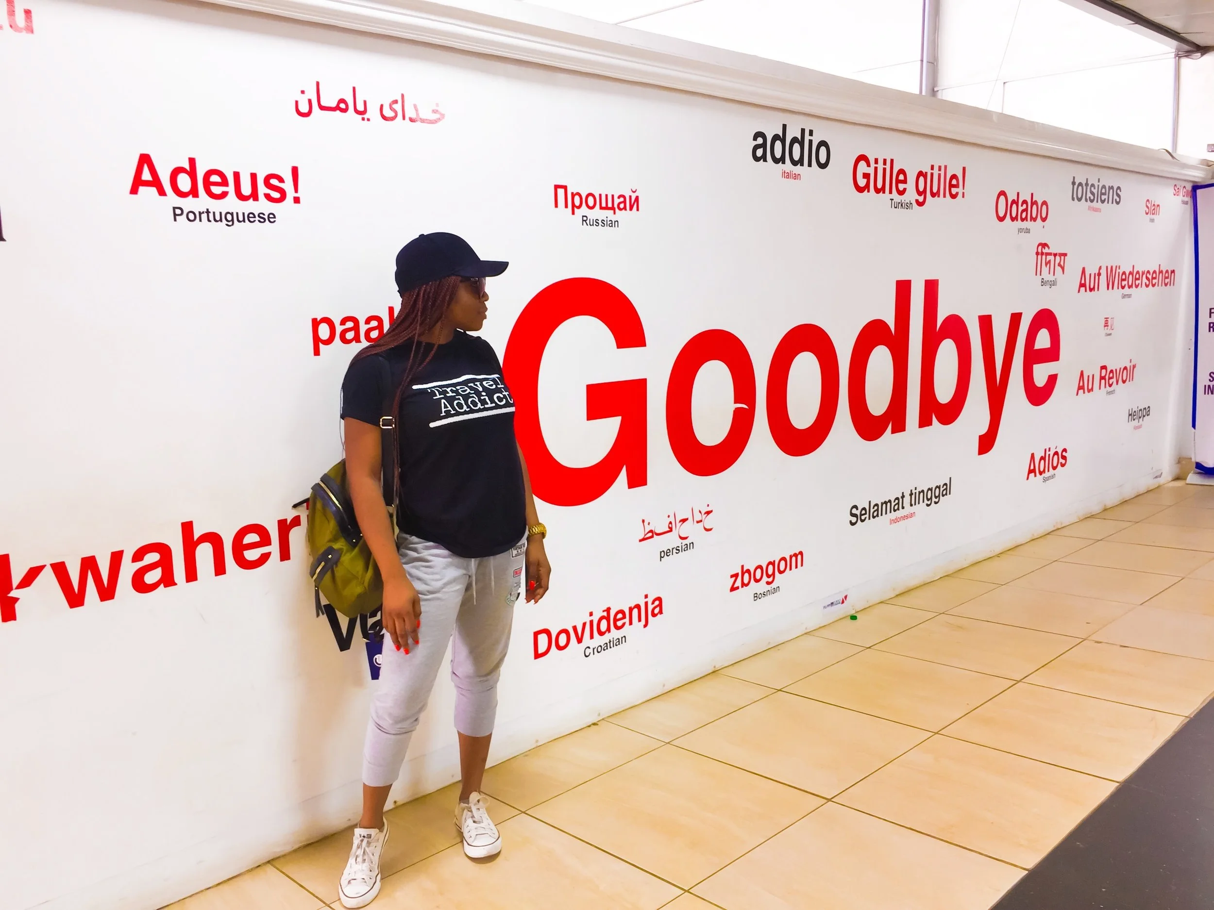Passing through Immigration