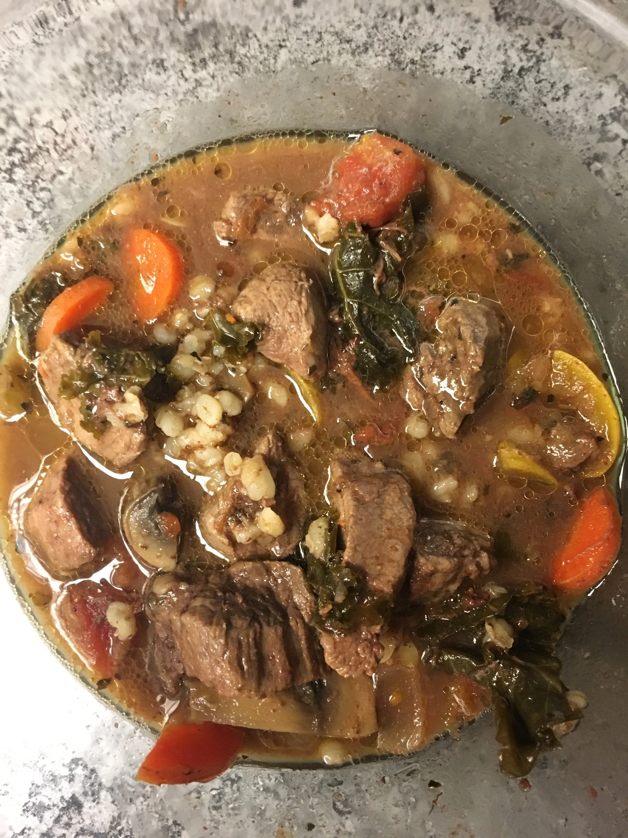 Beef and Barley Stew