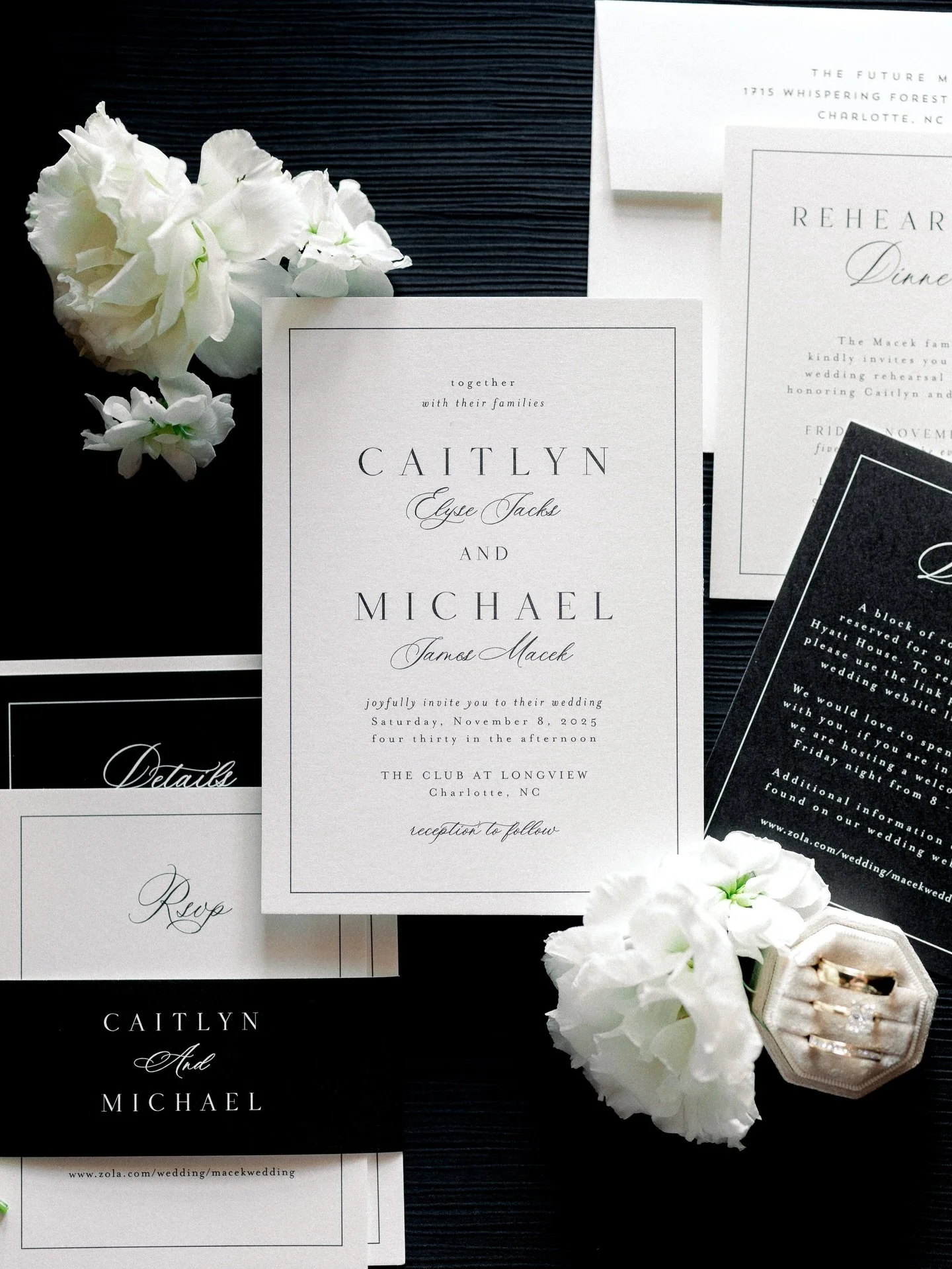 Something so perfect about a black + white wedding day 🤍 

&bull;
&bull;
#wedding #2026bride #weddingplanner #weddingvendor #charlotteweddingplanner