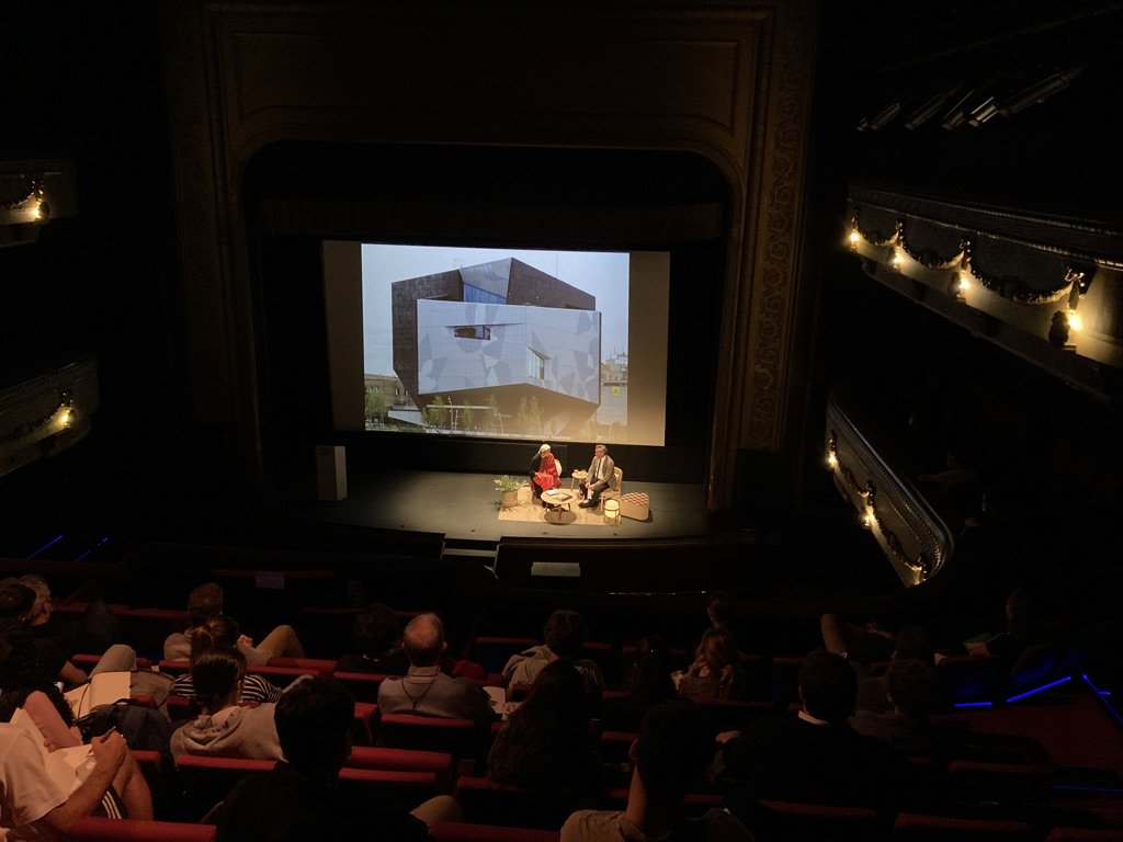 Acto de inauguración de Mugak/ III edición Bienal Internacional de Arquitectura de Euskadi