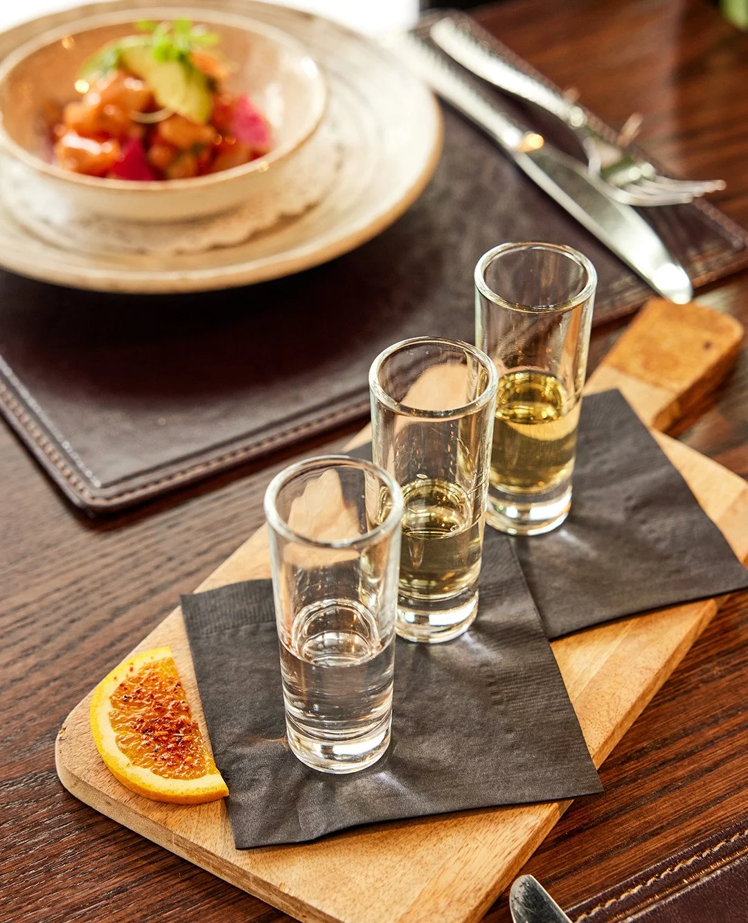 Not all flights require a boarding pass 🥃 Explore Mexico one sip at a time with our premium tequila selection. Your table (and glass) awaits.