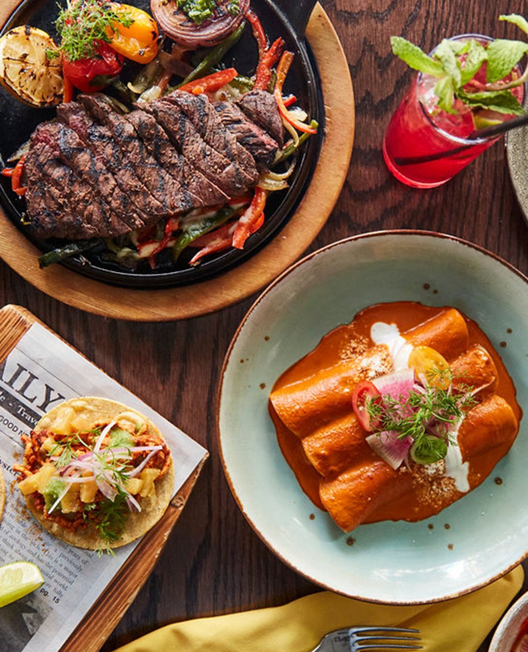 Bottomless brunch meets modern Mexican flavors. Endless pours, weekend vibes, zero regrets.

Your table's calling. Reserve your spot. 🌮