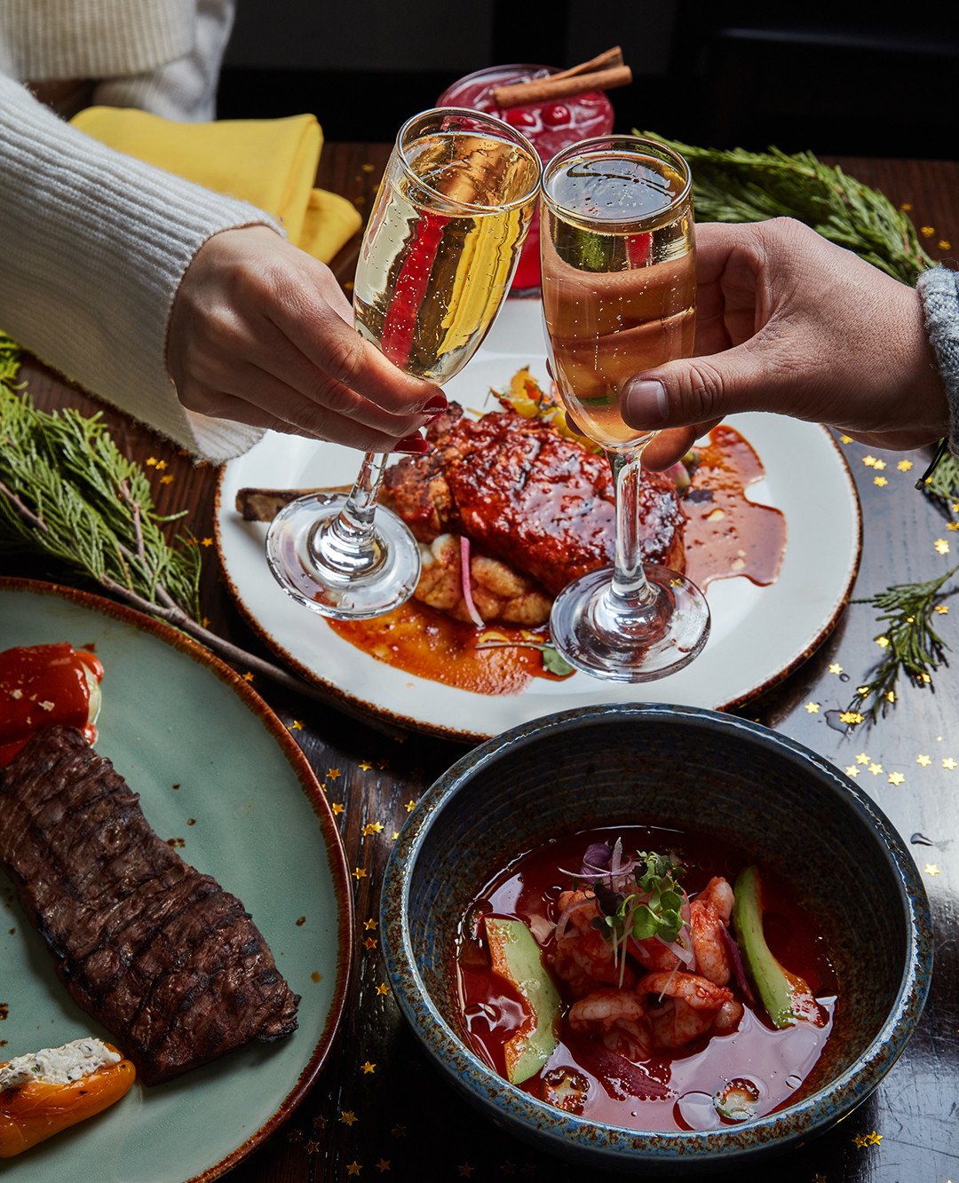 Fuel your New Year's Eve celebration with us! Join us from 12&ndash;8pm for vibrant modern Mexican cuisine - fresh ceviches, bold entr&eacute;es, and handcrafted cocktails that energize your night before the big countdown.

Book your pre-party table 