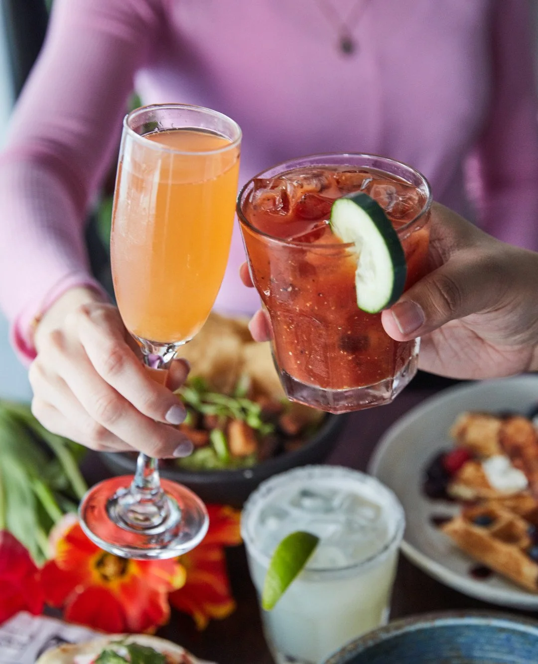 Celebrate Easter Sunday with a festive brunch at Maya. 🌸
Join us on Sunday, April 5th, from 11 AM&ndash;4 PM for our special bottomless Easter brunch featuring unlimited dishes and cocktails, or enjoy your favorites &agrave; la carte. Gather your fr