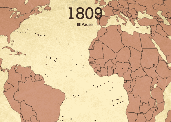 Click on the image to learn about the Atlantic Slave Trade&nbsp;