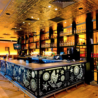 LA SANDIA Up to 225 seated | 400 reception A buy-out that includes a full dining room & Tequila Bar as a lively backdrop for cocktailing or festive meals