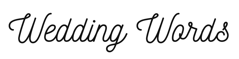Wedding Words logo