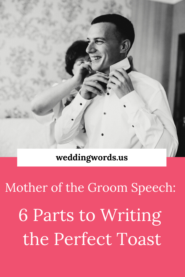 writing a mother of the groom speech