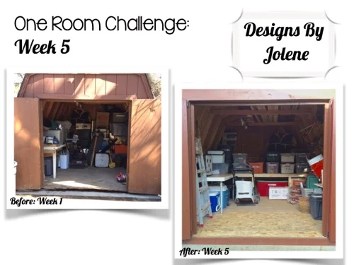 One Room Challenge: Week 5 Shed Makeover 5