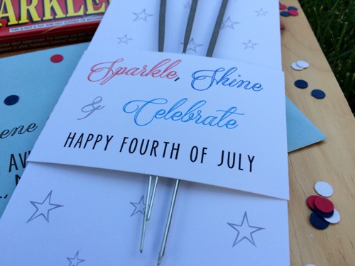 52 Weeks of Mail: Week 27 | 4th of July Sparkler Mail 4