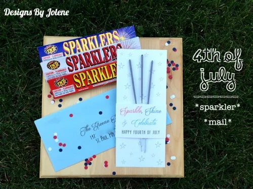 52 Weeks of Mail: Week 27 | 4th of July Sparkler Mail