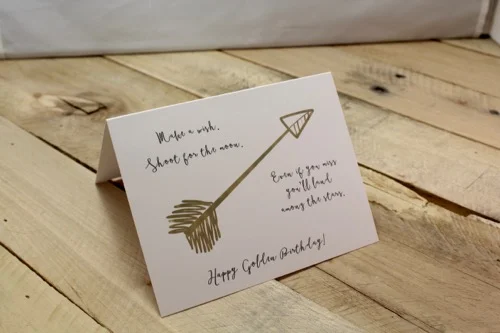 52 Weeks Of Mail- Week 44 Feature Photo | Golden Birthday Card Collection