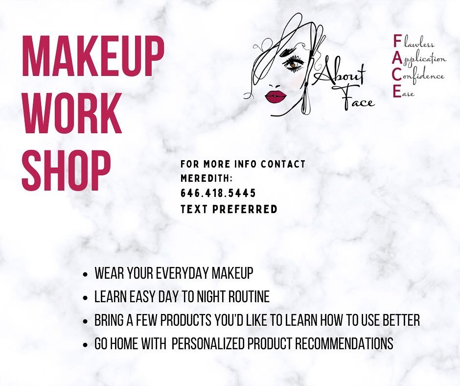 What a great Girls Night idea!  Learn how to do your existing makeup better and get personalized recommendations for what should be replaced.  #makeupworkshop #momsnightout