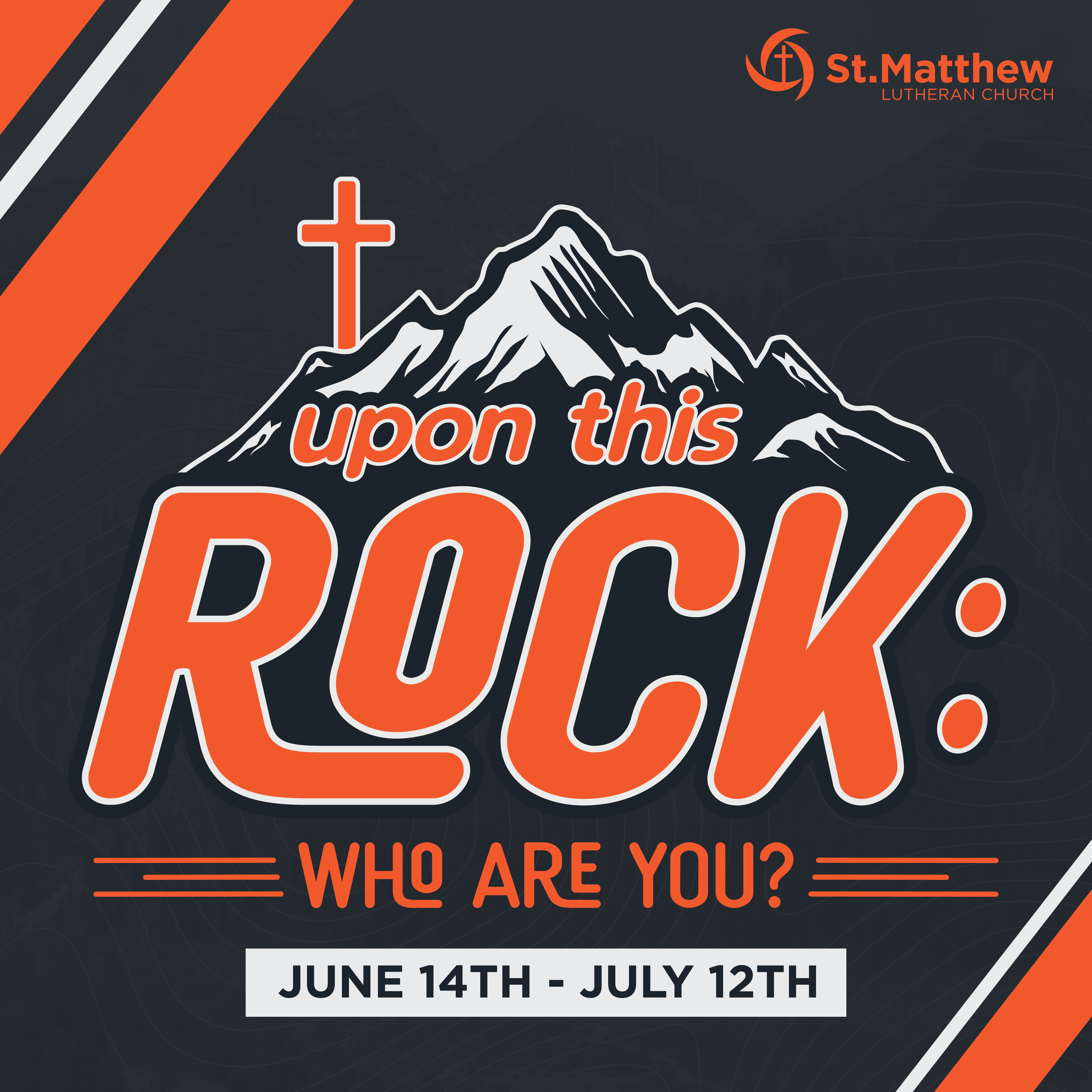 Upon This Rock: Who Are You?
