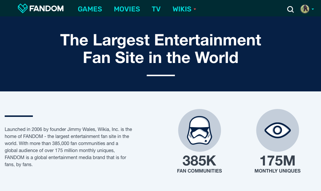 FANDOM: Corp Pages