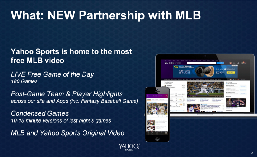 Yahoo: New Partnership Launch