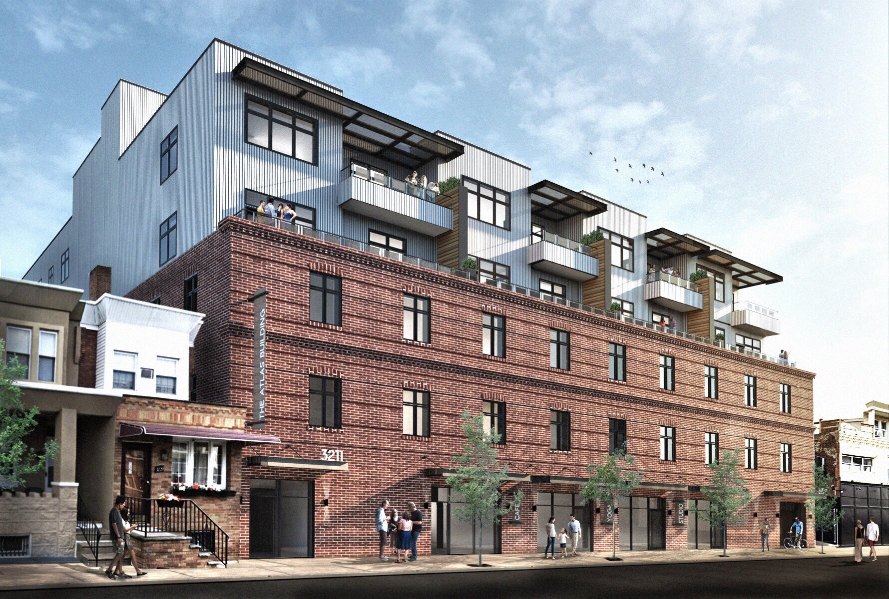 The Atlas Lofts. Designed in collaboration with Ivano D'Angella Architect.