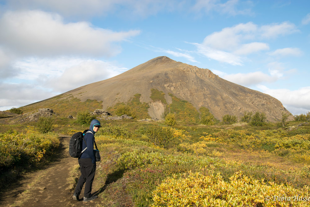  short ~1hr hike near Lake Myvatn 