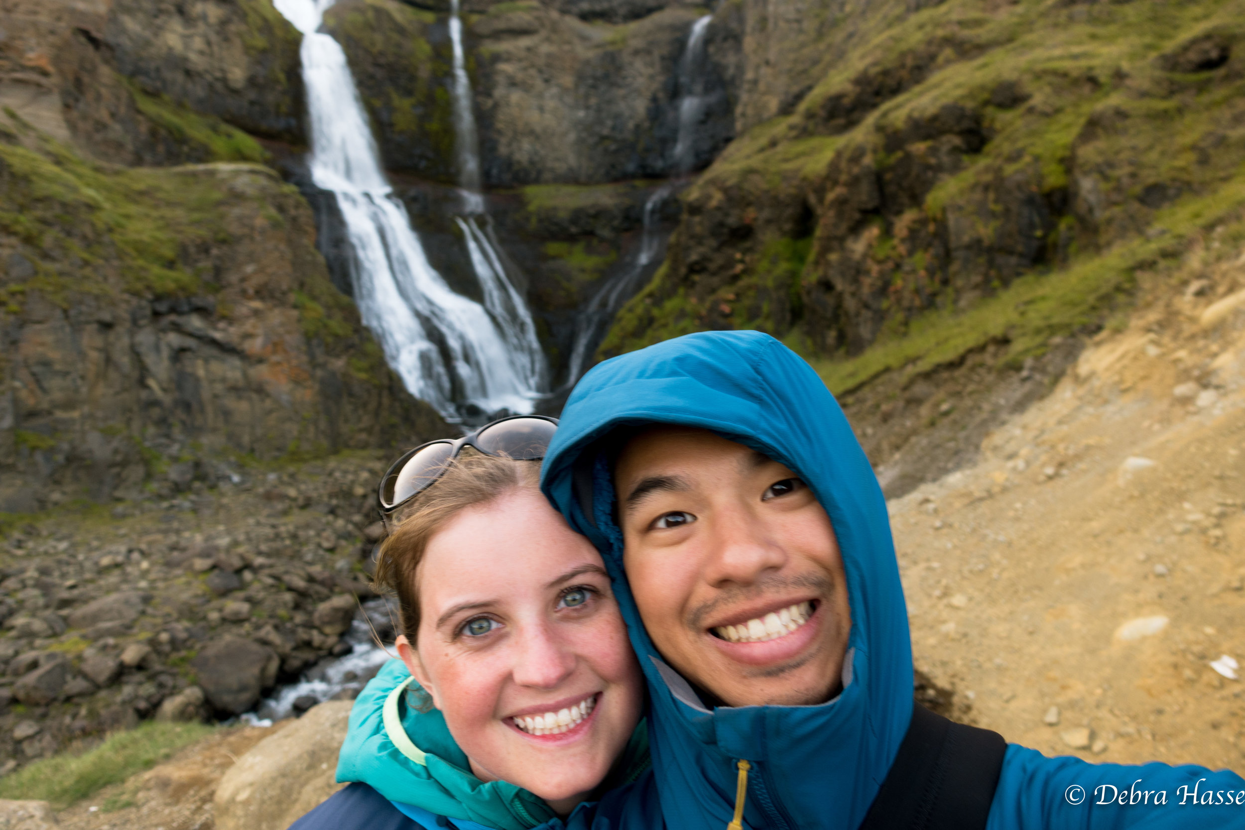 roadside foss along the side of Rt. 1 heading towards Egilsstaðir