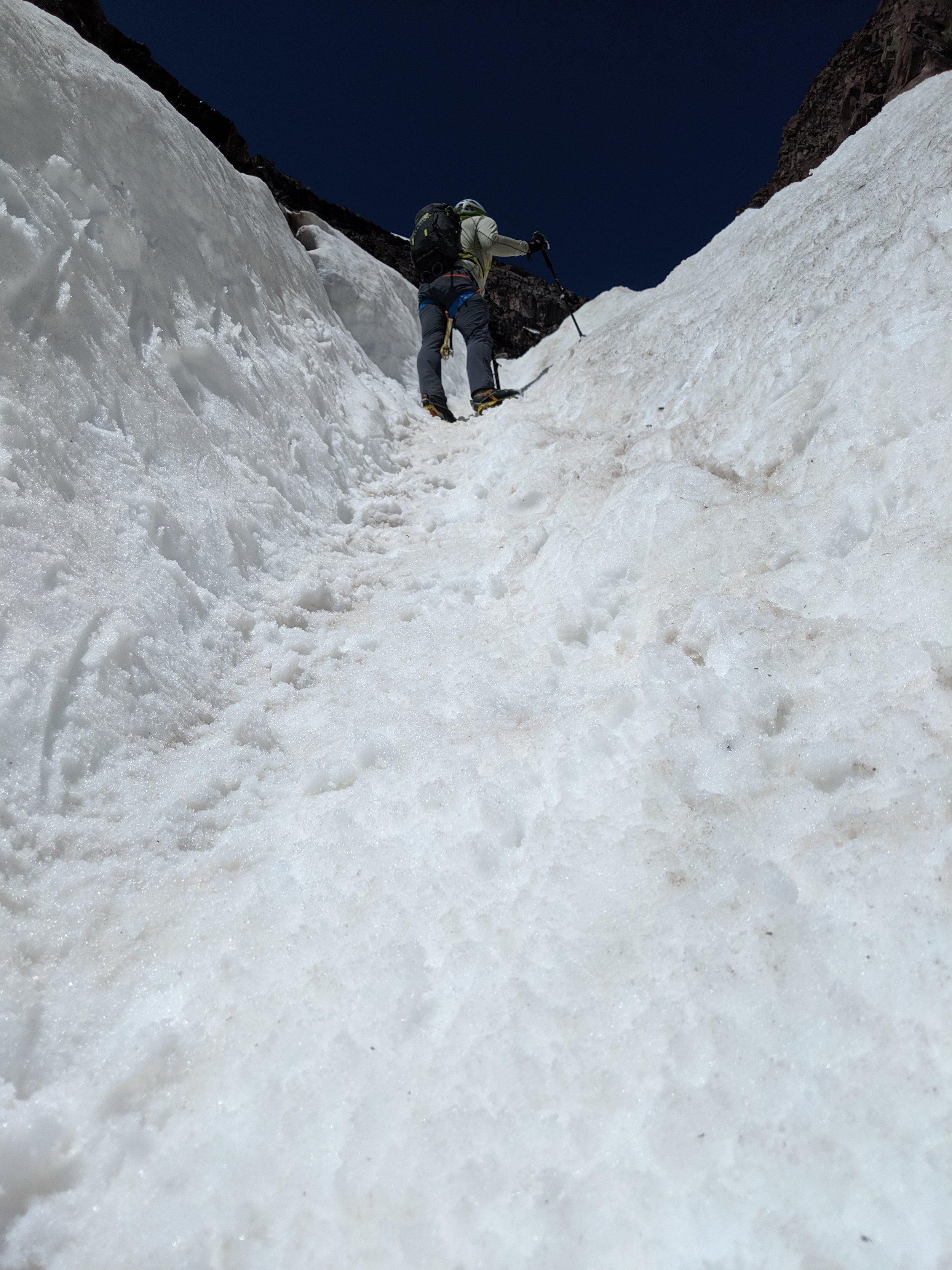 More climbing.