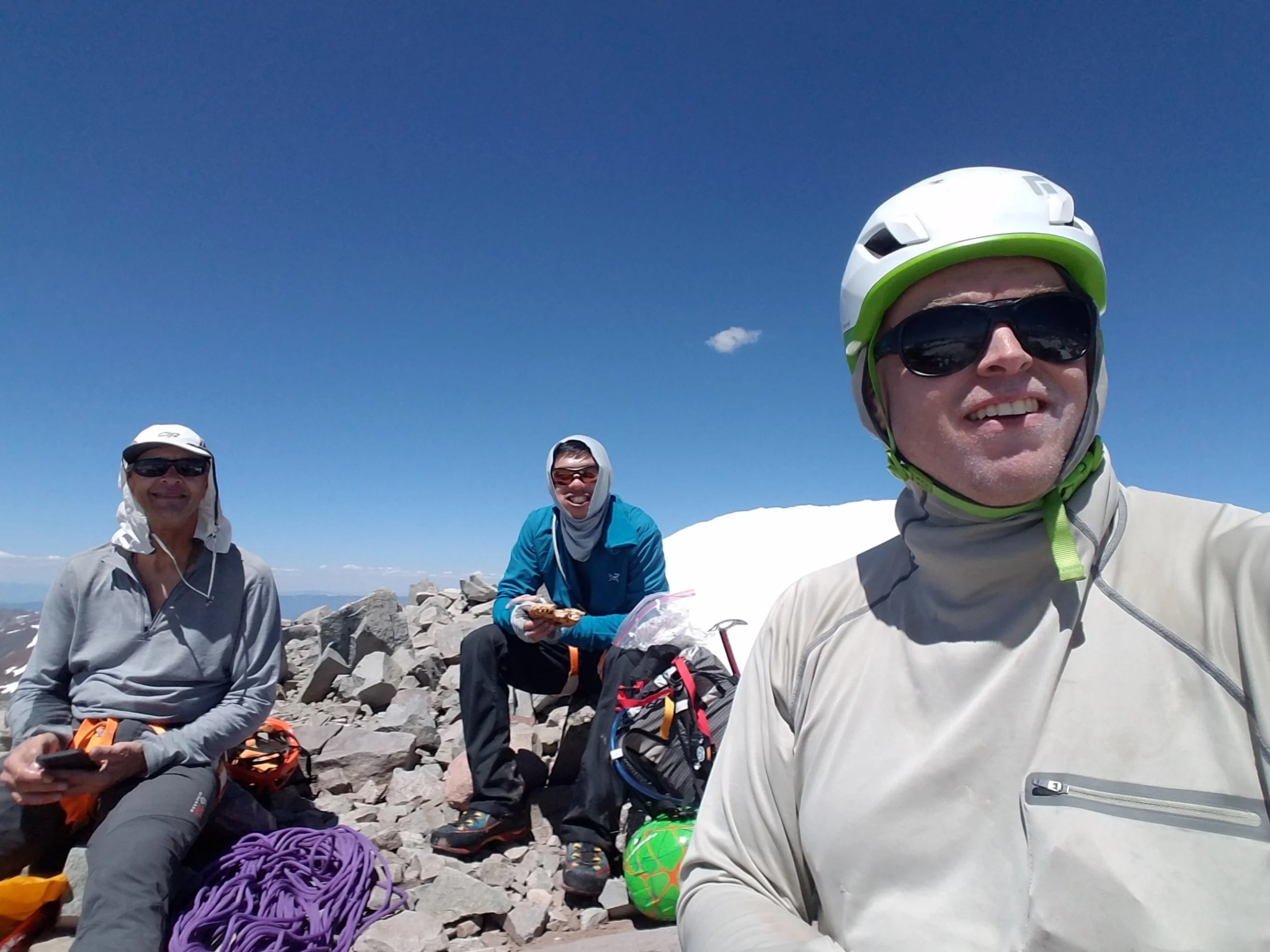 Glory in the summit selfie.