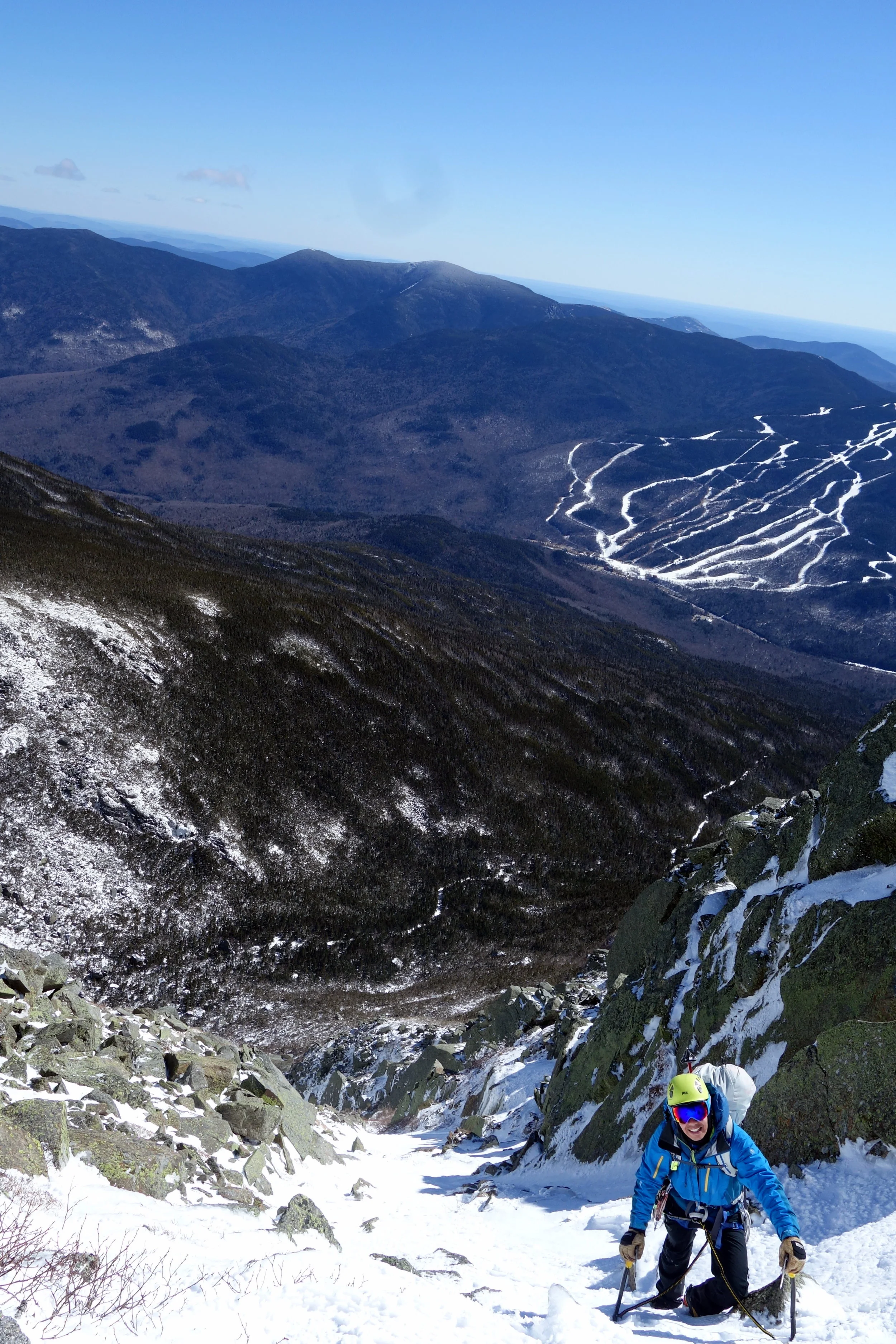 A Day of Alpine Climbing: March 19 2016