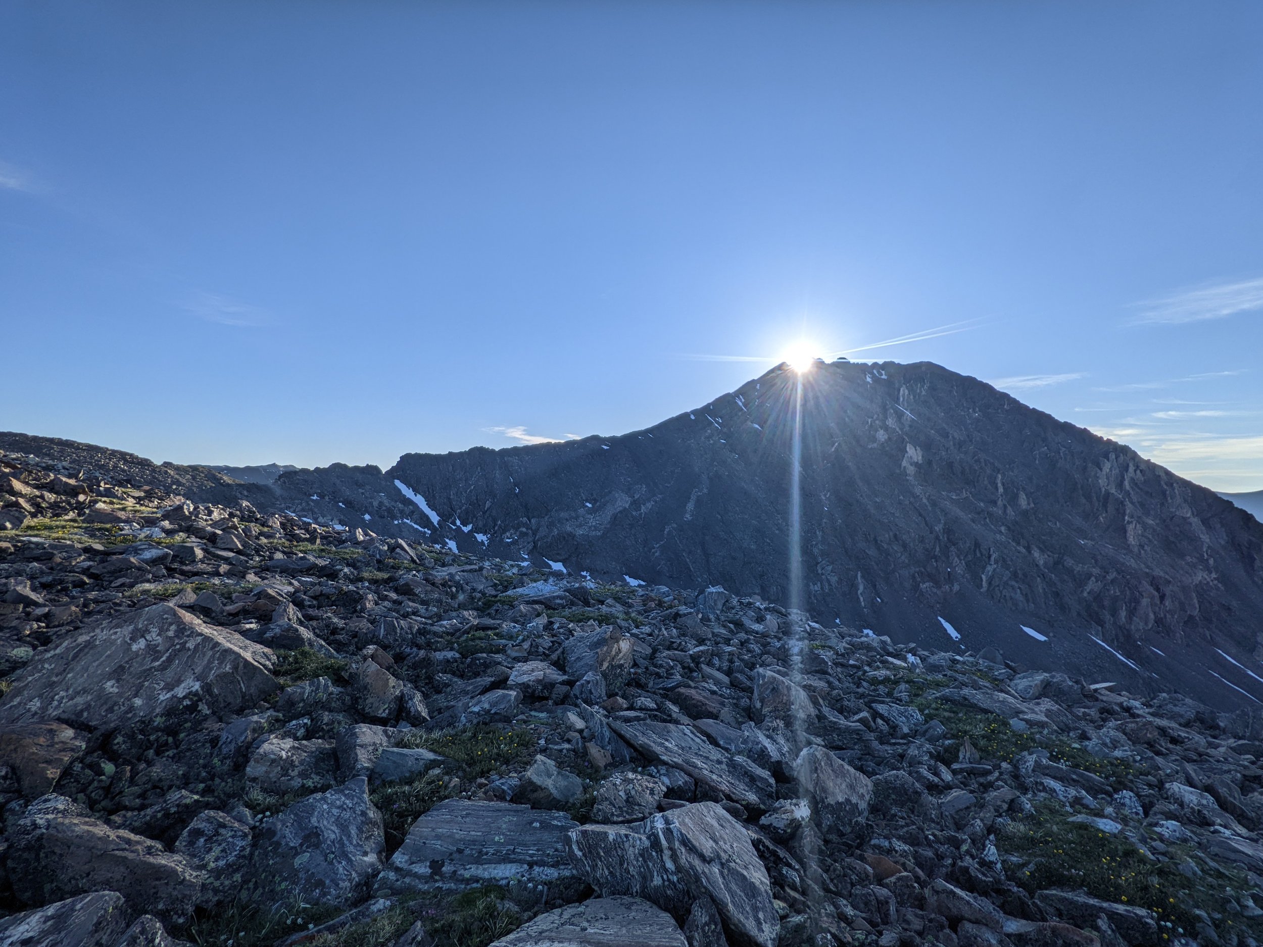  beautiful West Ridge of Quandary 