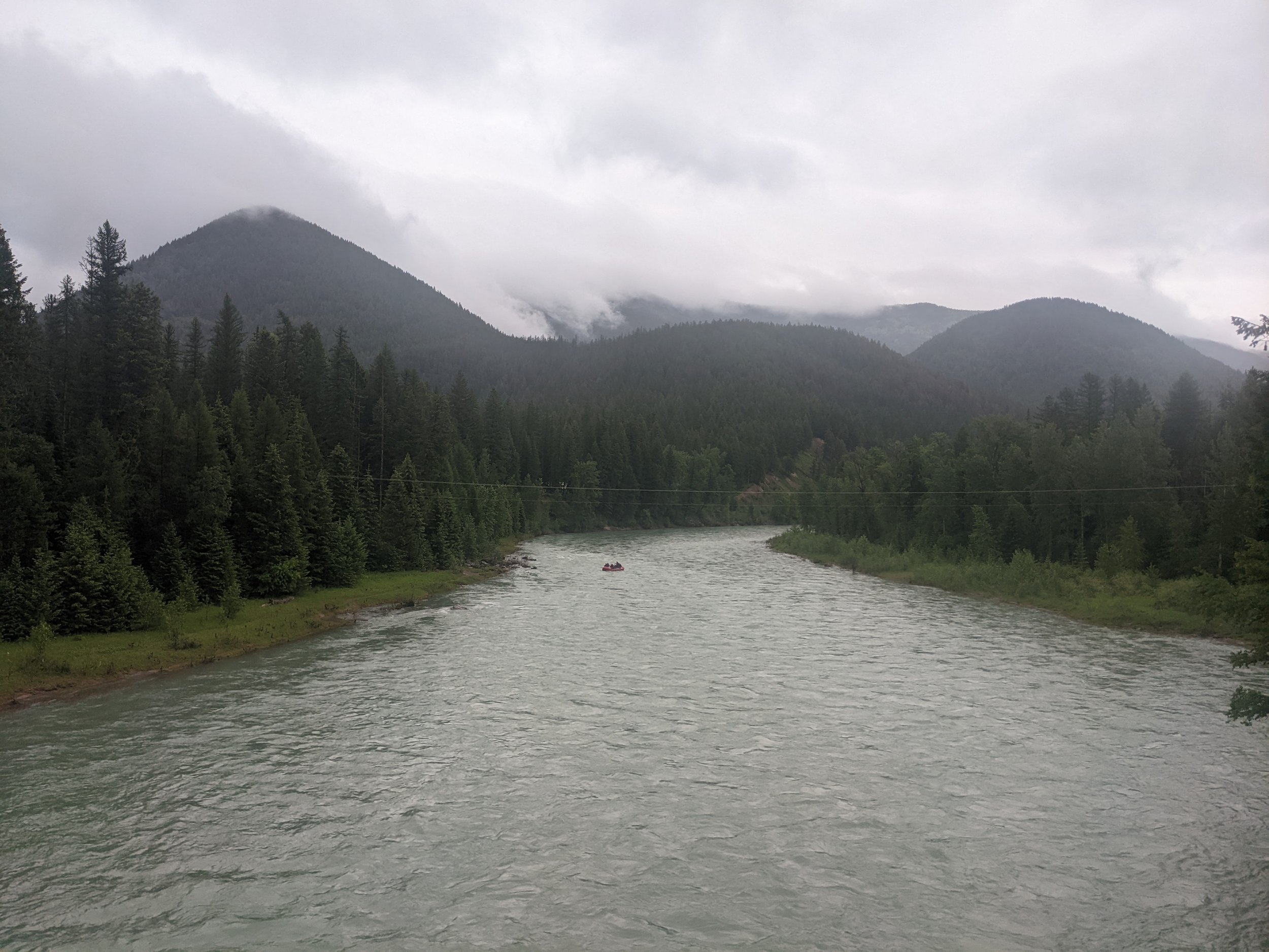  people rafting in GNP 