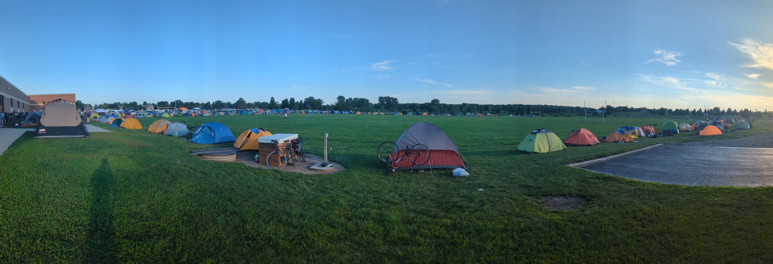  another main campground…no camping allowed on the Football field! 