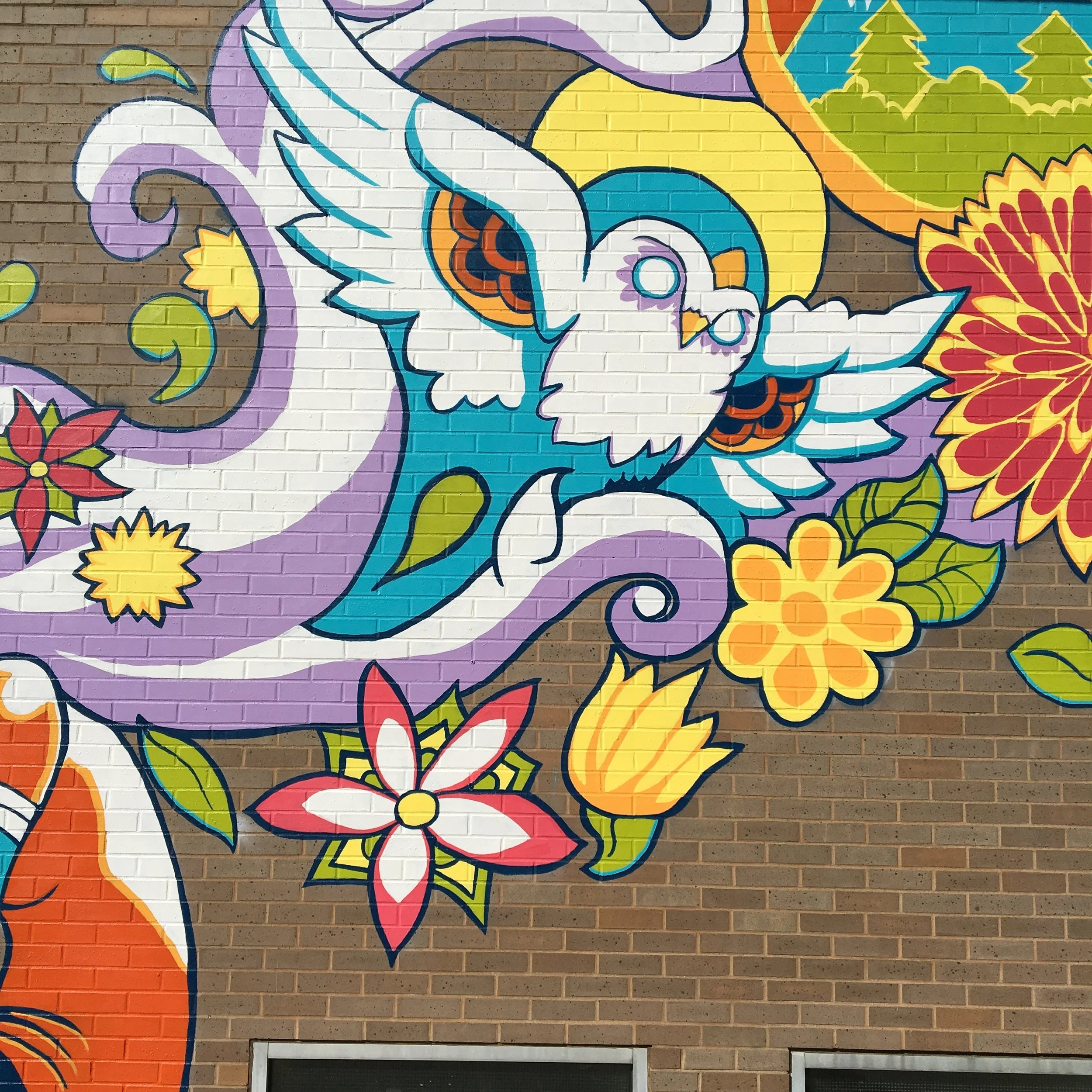 Barberton Library Mural Owl.JPG