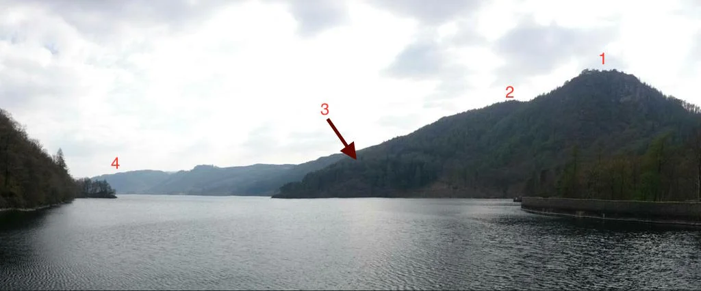 View from the dam. Terry Abraham