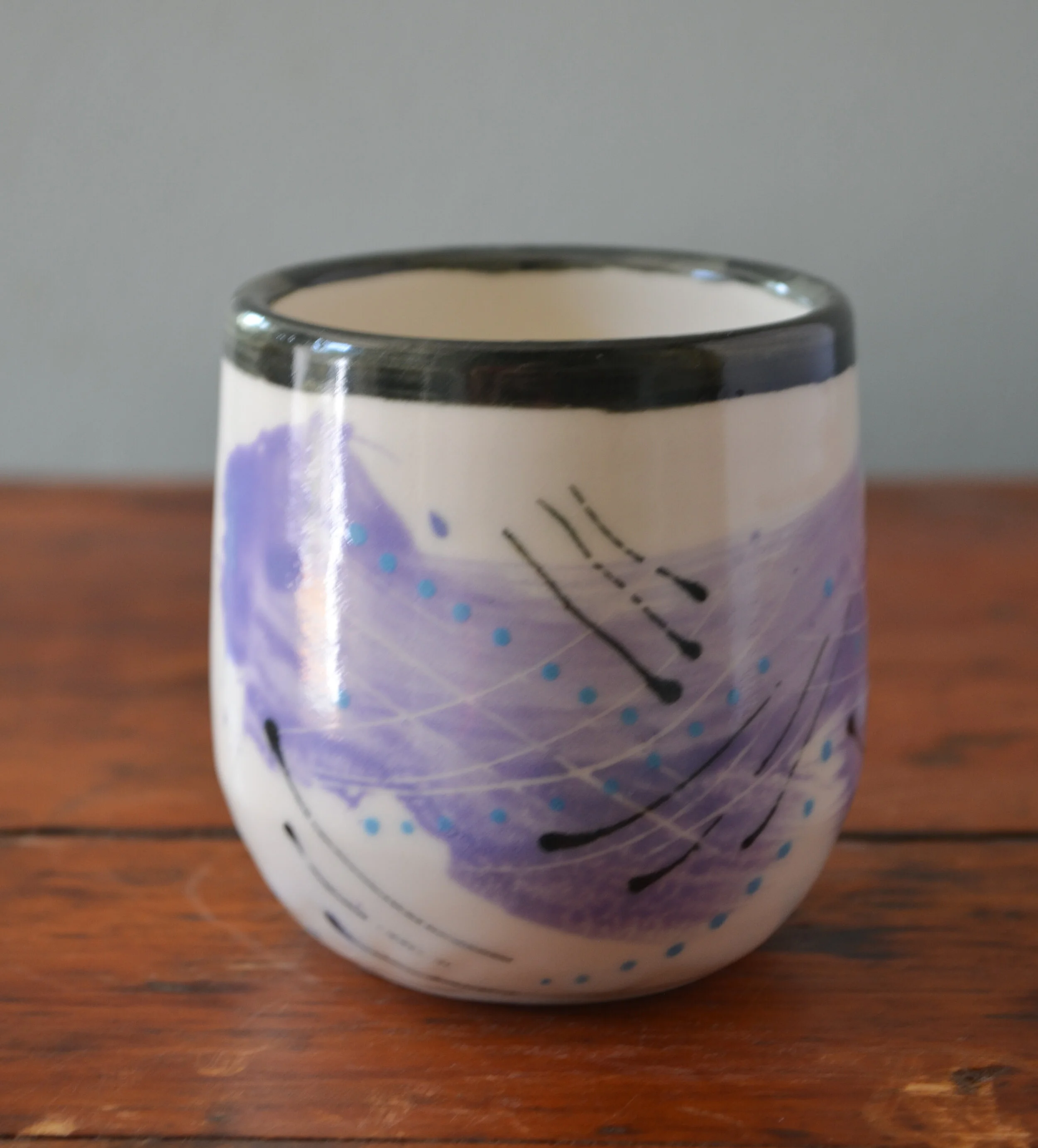 8 Ounce Abstract Tumbler
