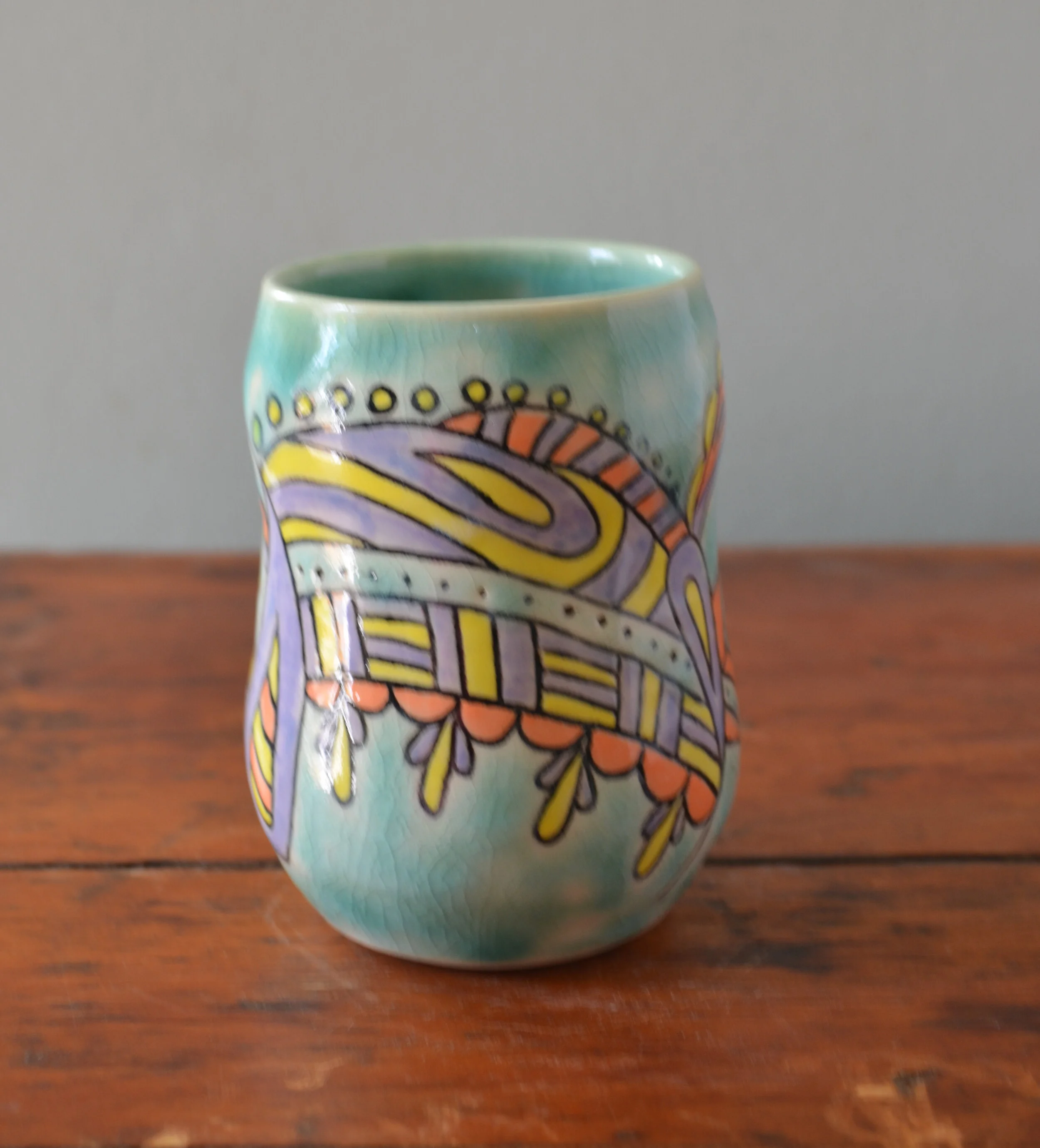 11 Ounce Abstract Tumbler - Sold Out